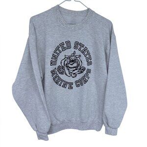 Vintage 90s USMC Marine Corps Bulldog Crewneck